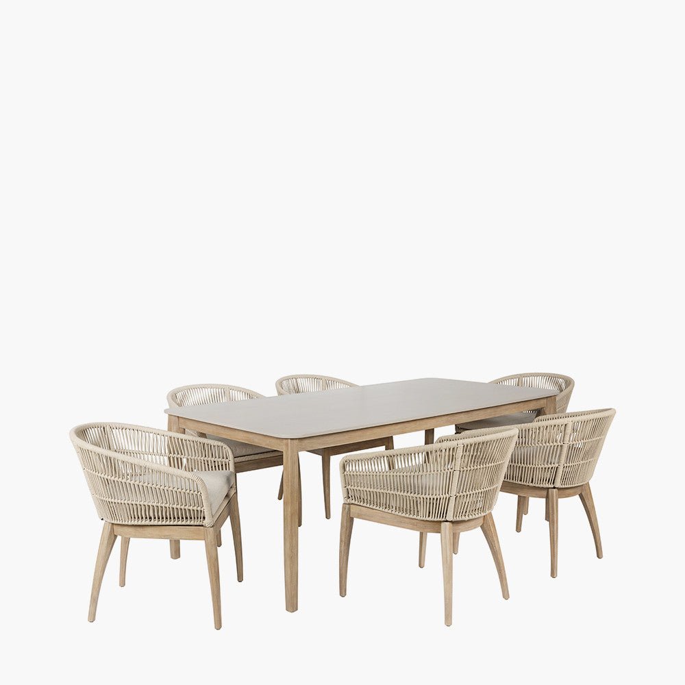 Orvieto Garden Dining Set - 6 Seater - Distinctly Living