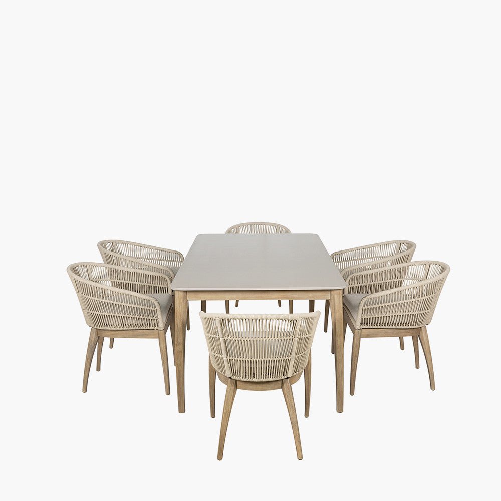 Orvieto Garden Dining Set - 6 Seater - Distinctly Living