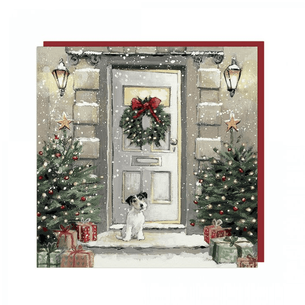 Pack of Six Charity Christmas Cards - Christmas Dog - Distinctly Living