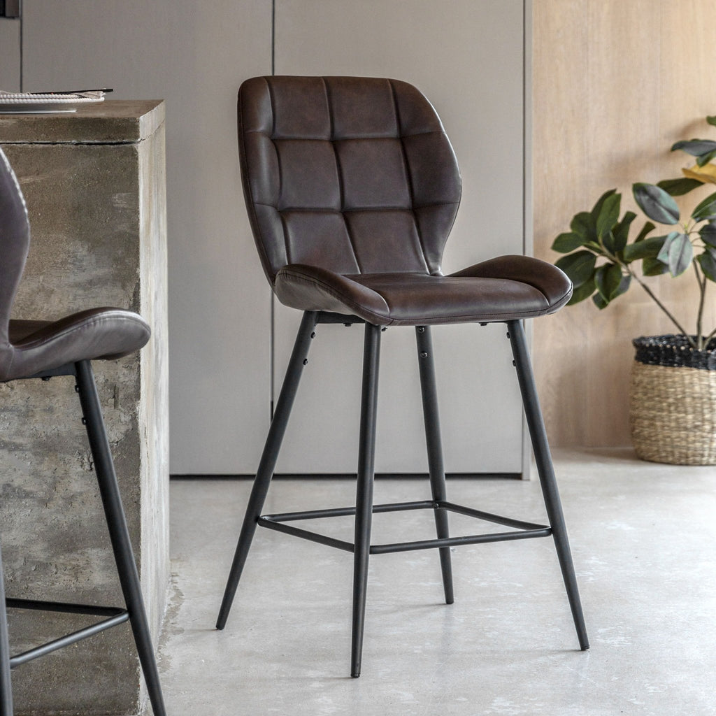 Pair of Danton Bar Stools - Various Colours - Distinctly Living
