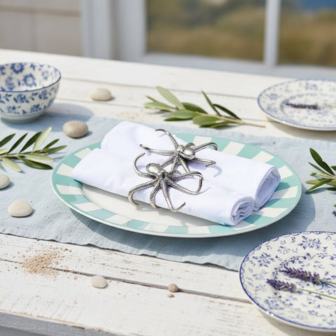 Pair of Octopus Napkin Rings - Distinctly Living