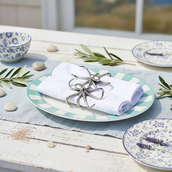 Pair of Octopus Napkin Rings - Distinctly Living