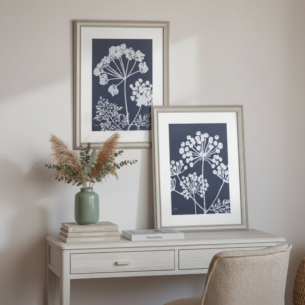 Pair of Seed Head Prints - Distinctly Living