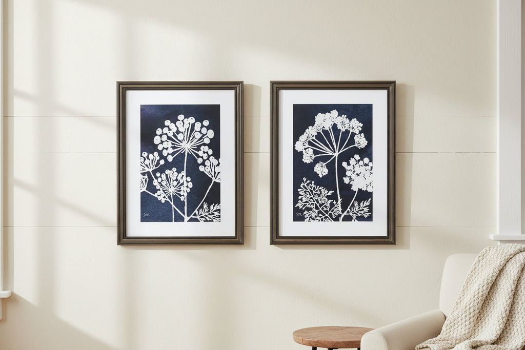 Pair of Seed Head Prints - Distinctly Living