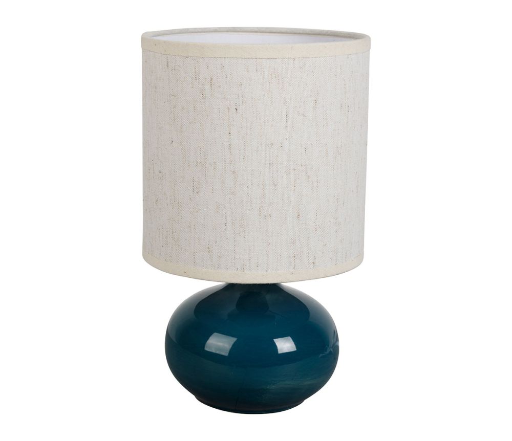 Pebble Lamp and Shade - Sage Green or Blue - Distinctly Living
