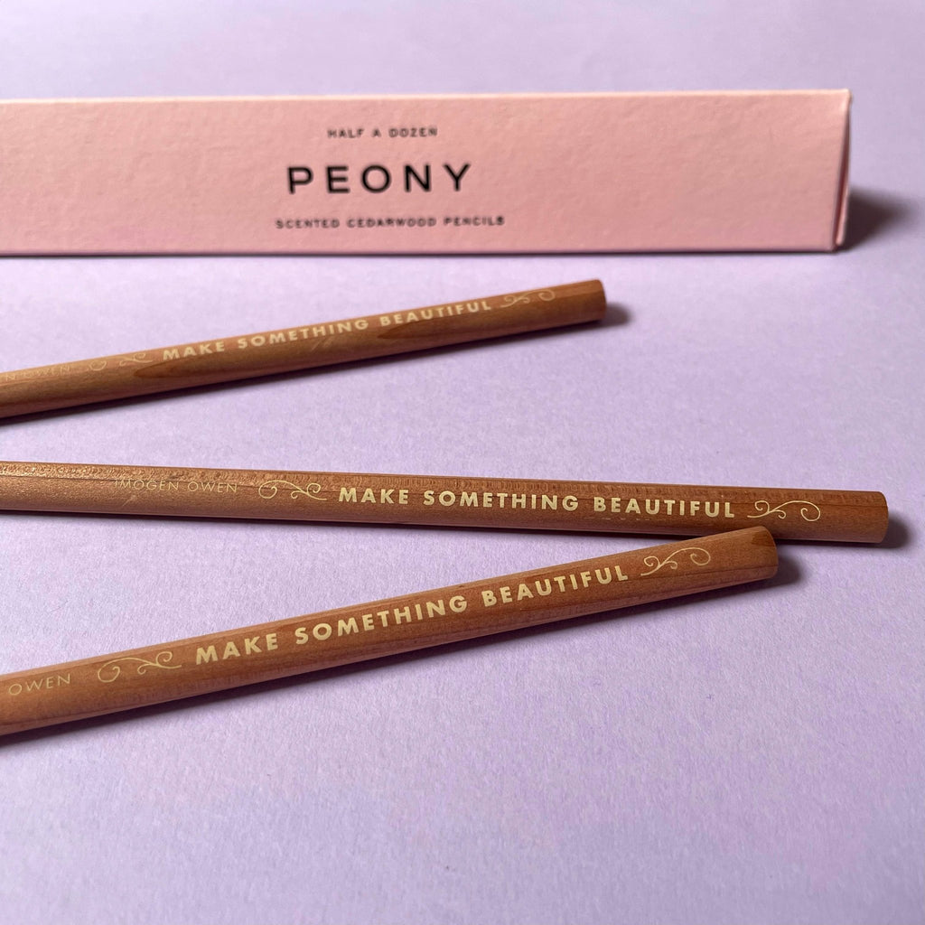 Peony Scented Pencils - Distinctly Living