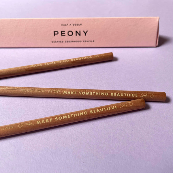 Peony Scented Pencils - Distinctly Living