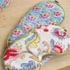 Pippa - Reversible Block Print Eye Mask - Distinctly Living