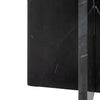 Pisa - Marble Side Table - White or Black - Distinctly Living