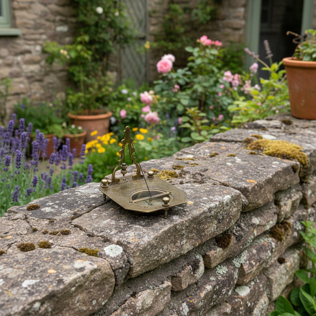 Portable Sundial with String Gnomon - Distinctly Living