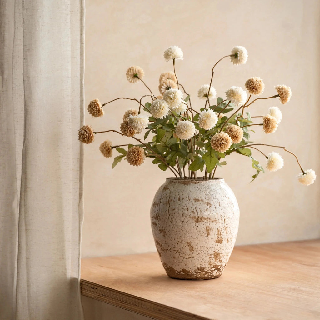 Potted Pom Pom Display - Distinctly Living