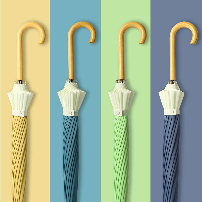 Push Button Pastel Umbrella - Distinctly Living