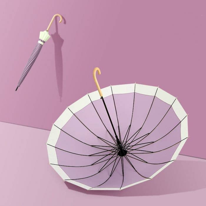 Push Button Pastel Umbrella - Distinctly Living