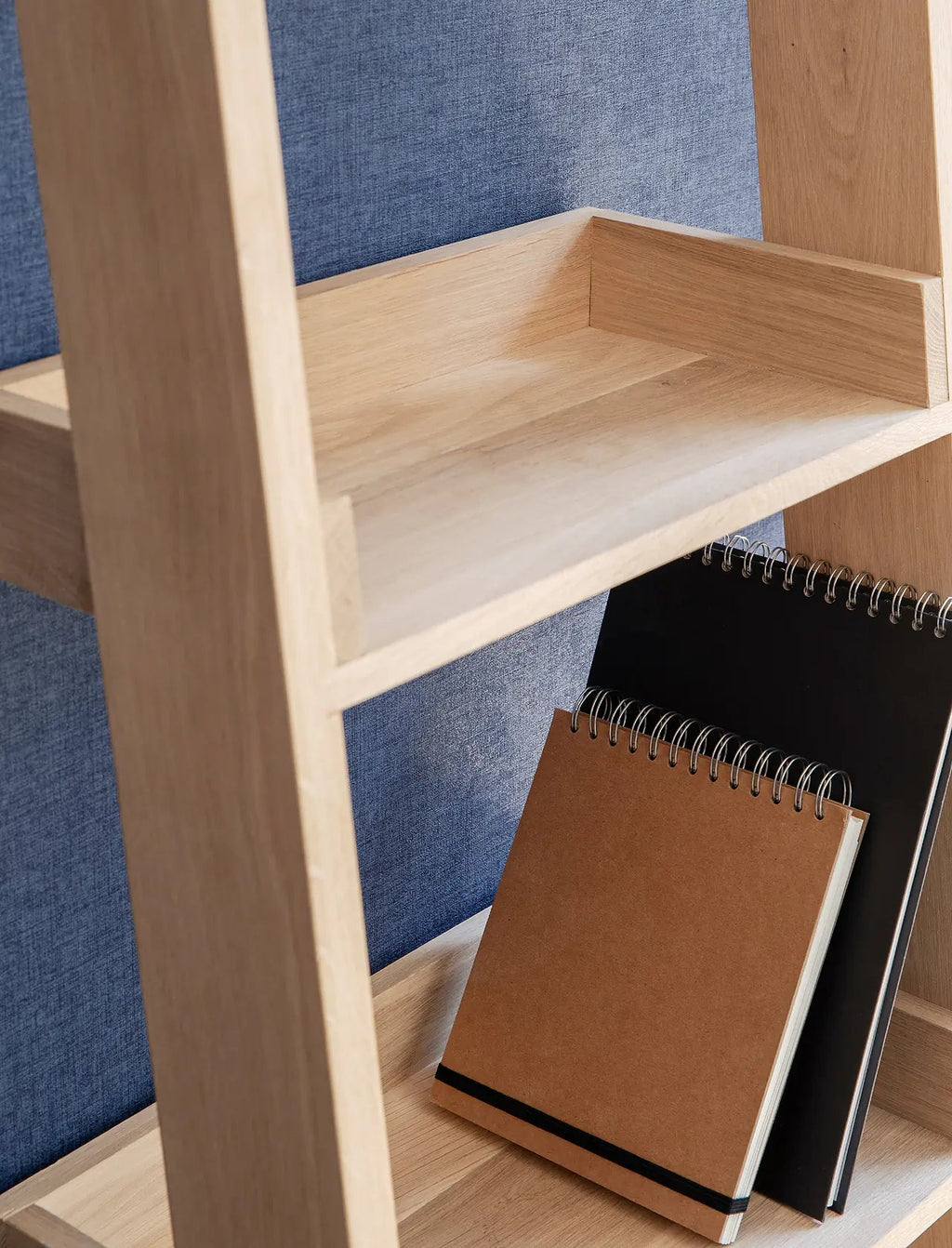 Raw Oak Shelf Ladder - Distinctly Living