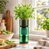 Recycled Glass Hydroponic Herb Growing Kit - Distinctly Living