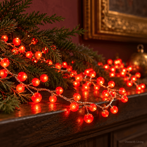 Red Berry Light Chain - Mains - Distinctly Living