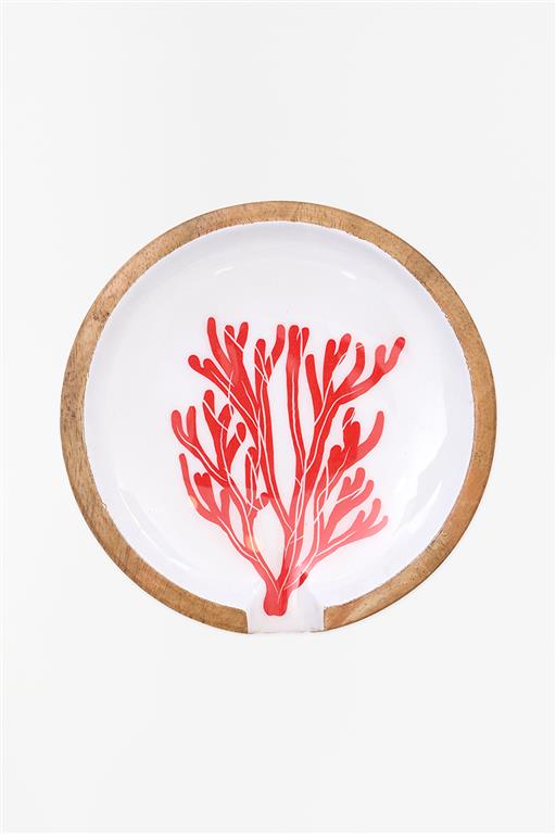 Red Coral Spoon Rest - Distinctly Living