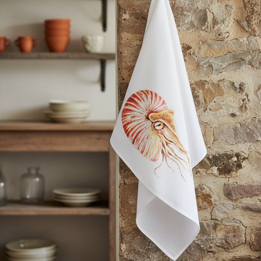 Red Crayfish Tea Towel - Distinctly Living