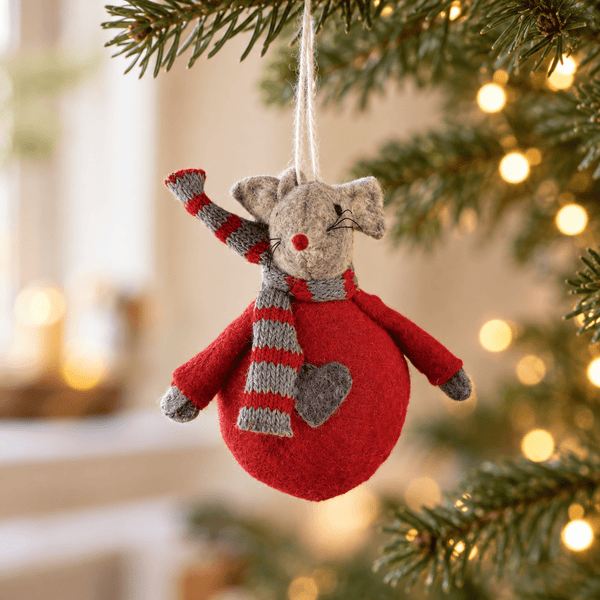 Red Heart Mouse - Distinctly Living