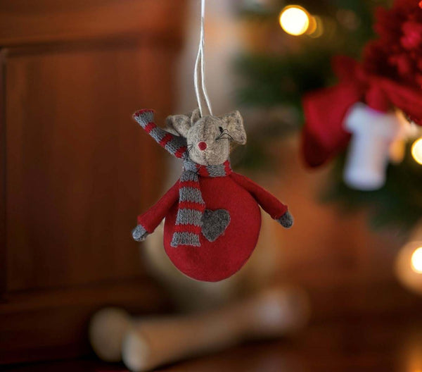 Red Heart Mouse - Distinctly Living