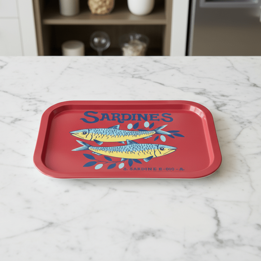 Red Sardine Tray - Distinctly Living