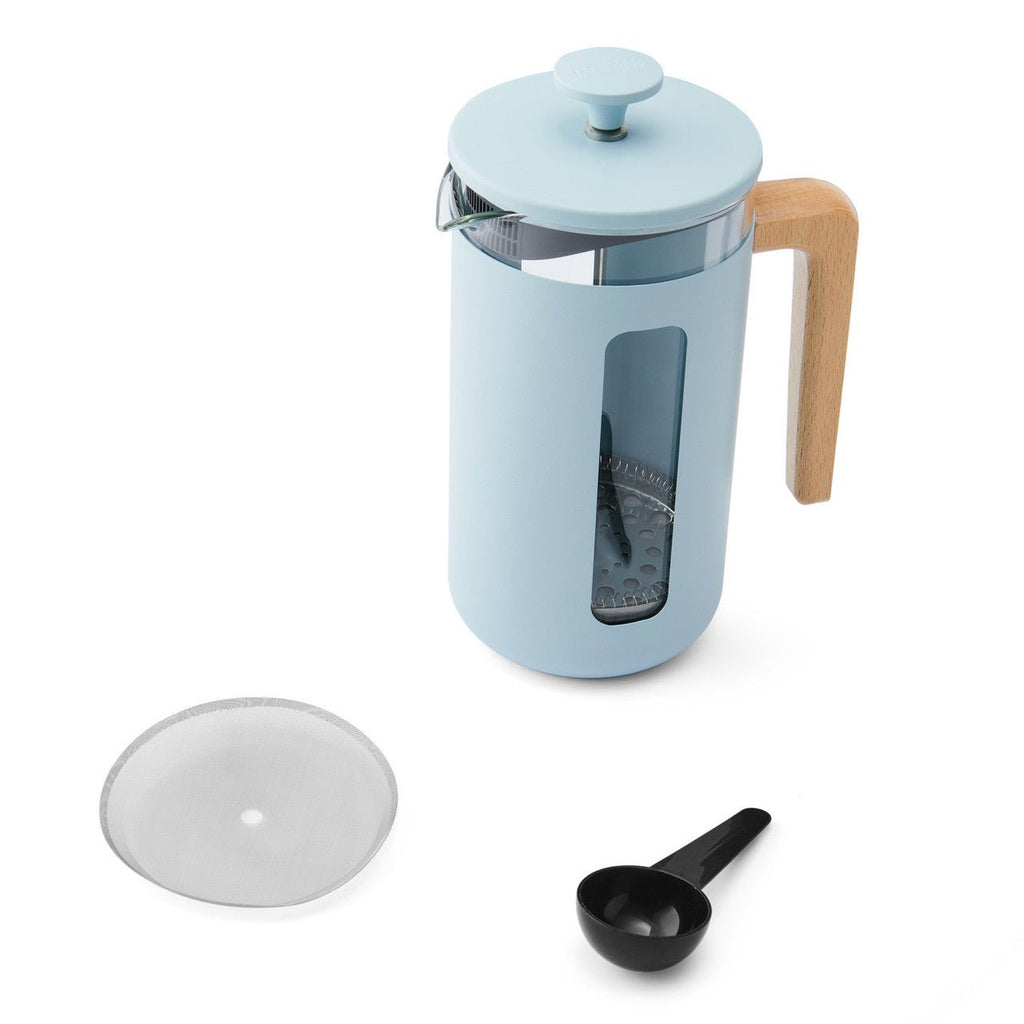 Retro 8 Cup Cafetiere - Various Colours - Distinctly Living
