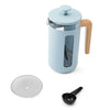 Retro 8 Cup Cafetiere - Various Colours - Distinctly Living