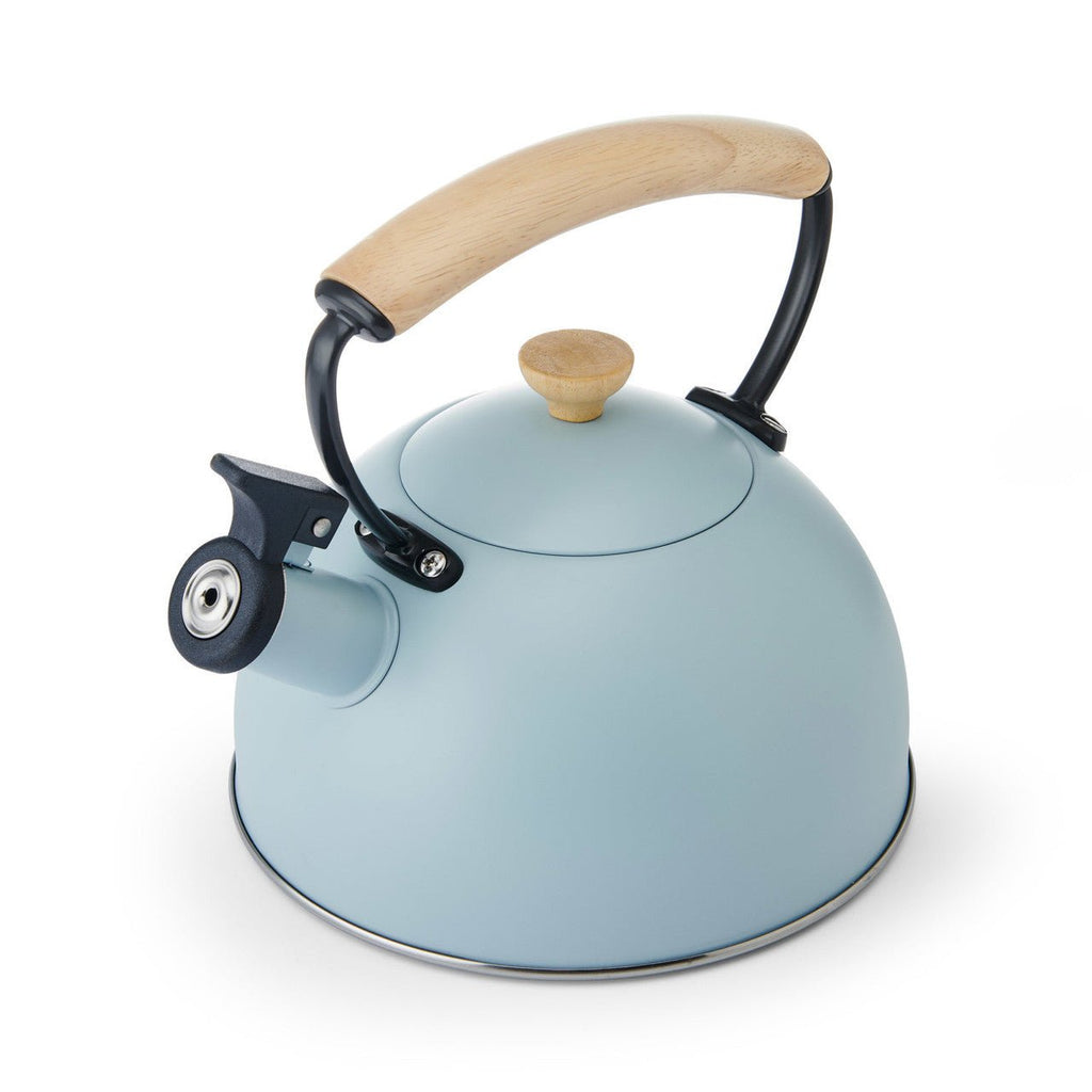 Retro Whistling Kettle - Sky Blue - Distinctly Living