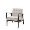 Rex Armchair - Slate Linen, Natural or Leather - Distinctly Living