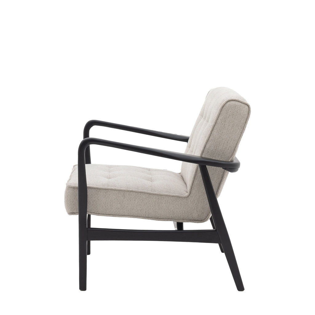 Rex Armchair - Slate Linen, Natural or Leather - Distinctly Living