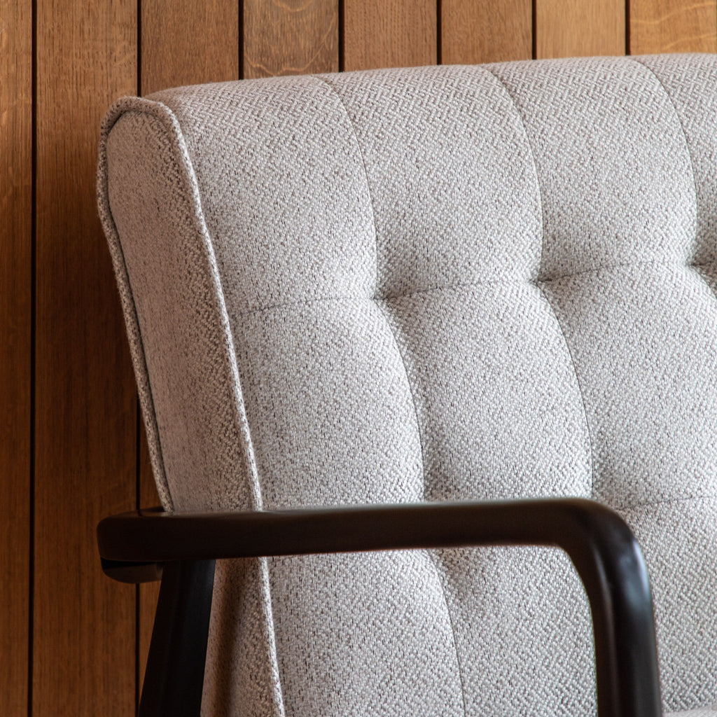 Rex Armchair - Slate Linen, Natural or Leather - Distinctly Living