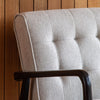 Rex Armchair - Slate Linen, Natural or Leather - Distinctly Living