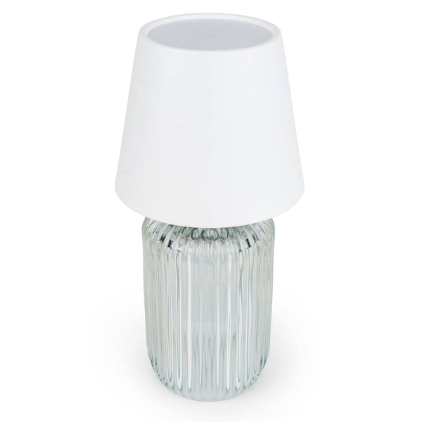 Ridged Glass Table Lamp - Distinctly Living