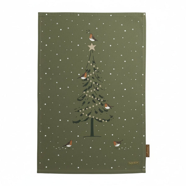 Robin Tree Tea Towel - Distinctly Living