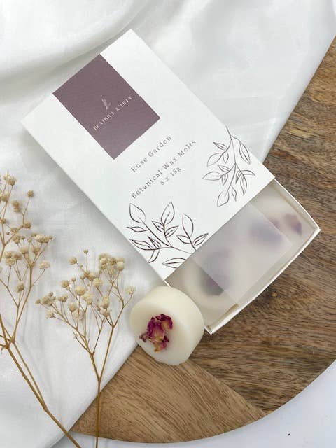 Rose Garden Boxed Botanical Wax Melts - Distinctly Living