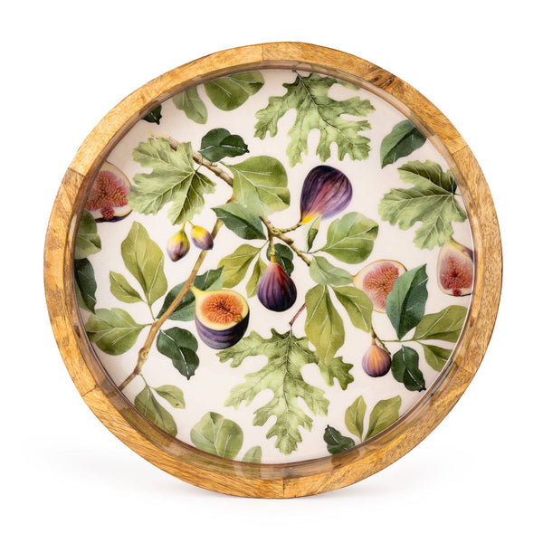Round Tray - Figs - Distinctly Living