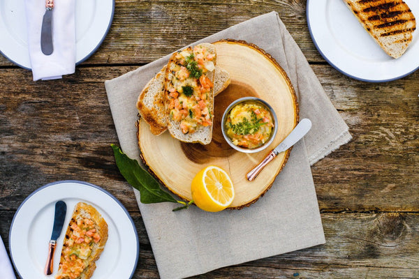 Rustic Wood Slice Board 25cm - Distinctly Living