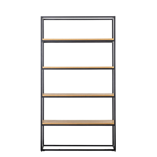 SALE 50% OFF - Arden Metal and Wood Bookcase - Distinctly Living