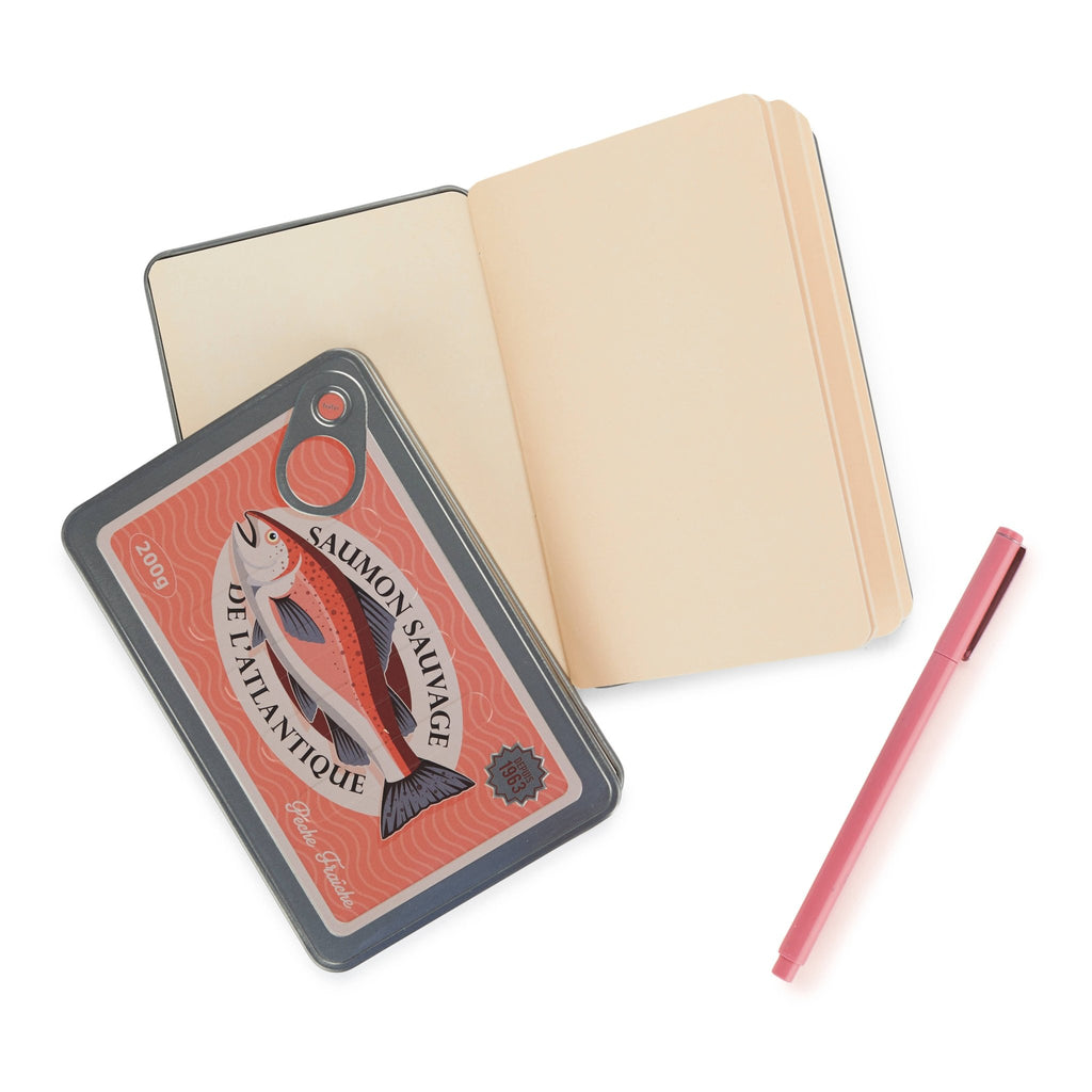 Salmon - Metallic Fishy Notebooks - Distinctly Living