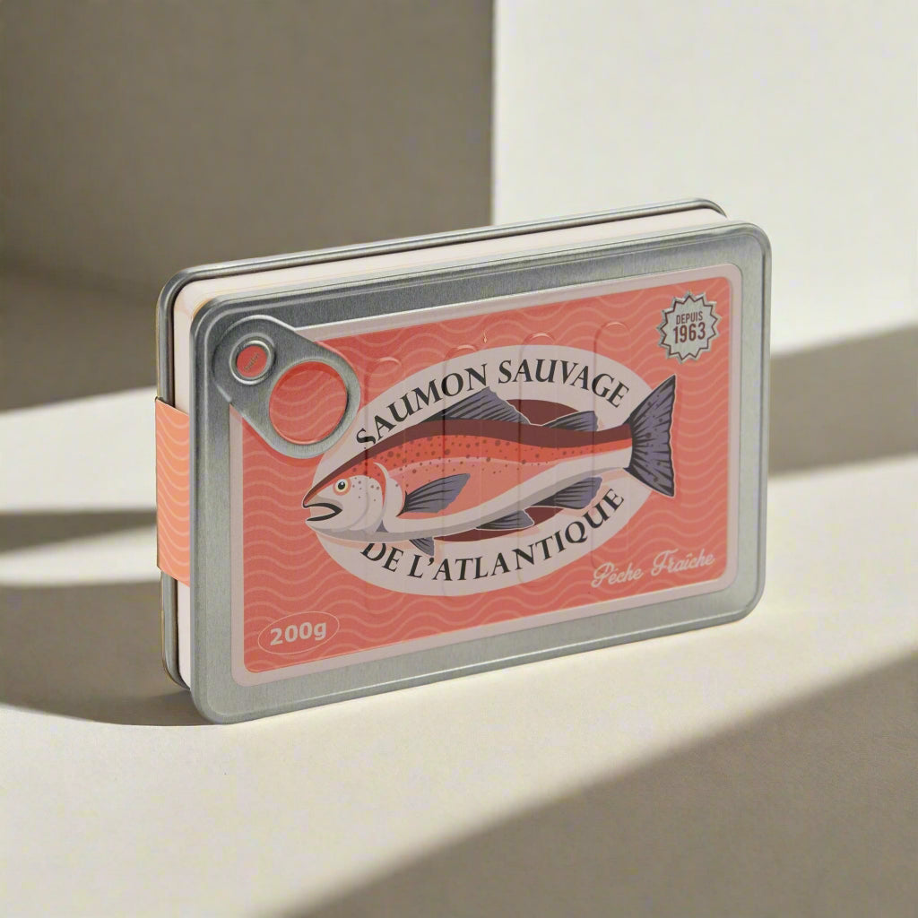 Salmon - Metallic Fishy Notebooks Stationery– Distinctly Living