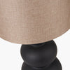 Sano Curved Bottle Ceramic - Table Lamp - White or Black - Distinctly Living