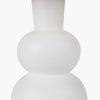 Sano White Curved Bottle Ceramic - Table Lamp - Distinctly Living