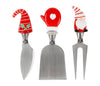 Santa's Cheeseboard – Set of 3 Cheese Knives - Distinctly Living