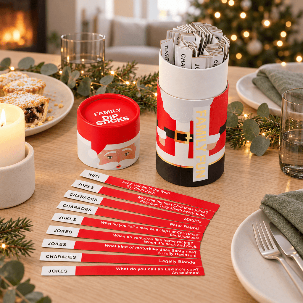 Santa's Christmas Dipstick Game - Distinctly Living