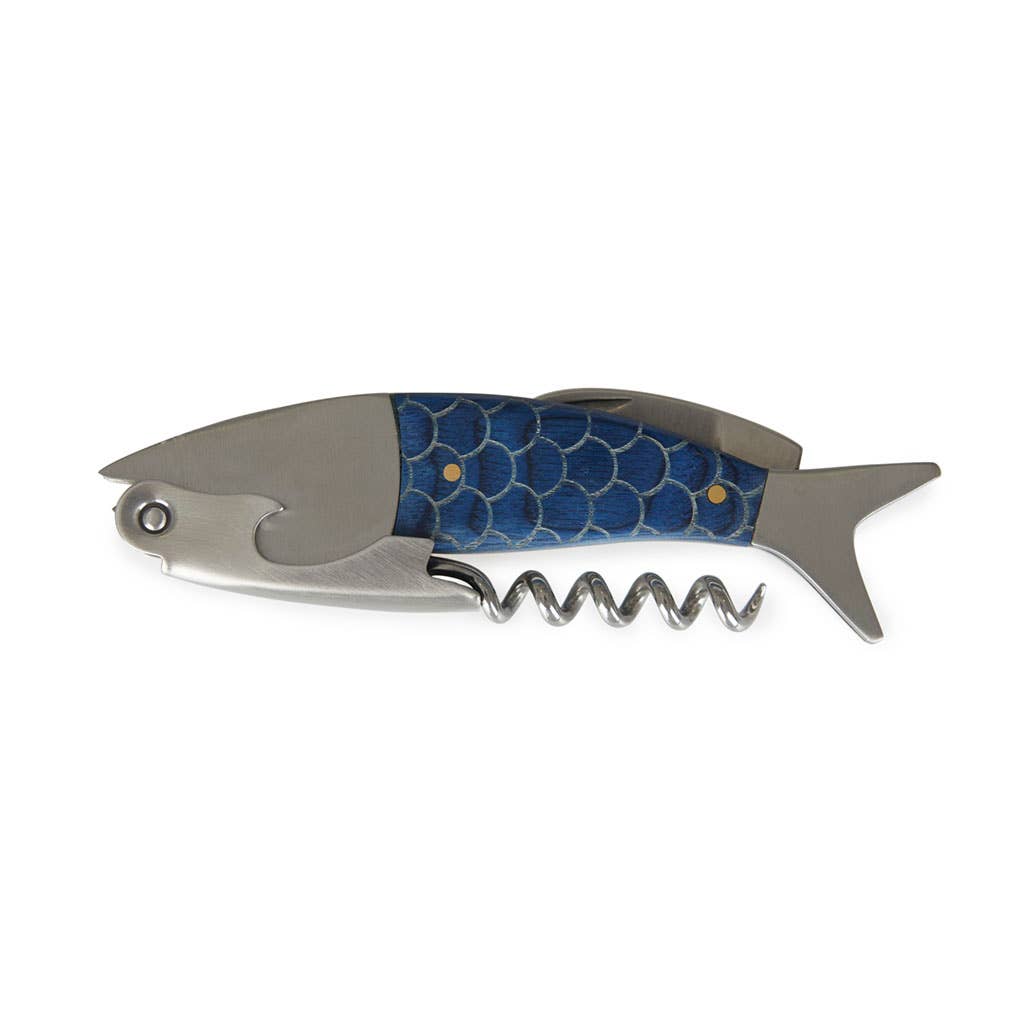 Sardine Can With Bottle and Cork Opener - Distinctly Living