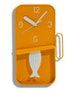 Sardine Tin Clock -Choice of Colours -Swinging Pendulum - Distinctly Living