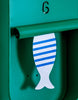 Sardine Tin Clock - Green - Distinctly Living