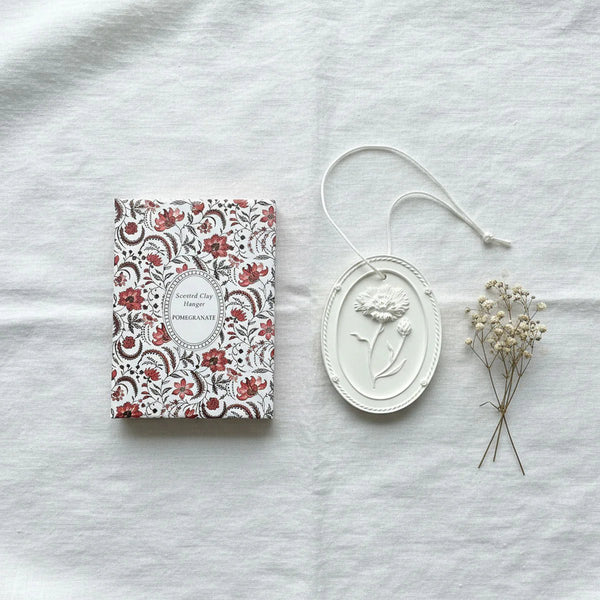 Scented Clay Diffuser - Pomegranate or Orange & Bay - Distinctly Living