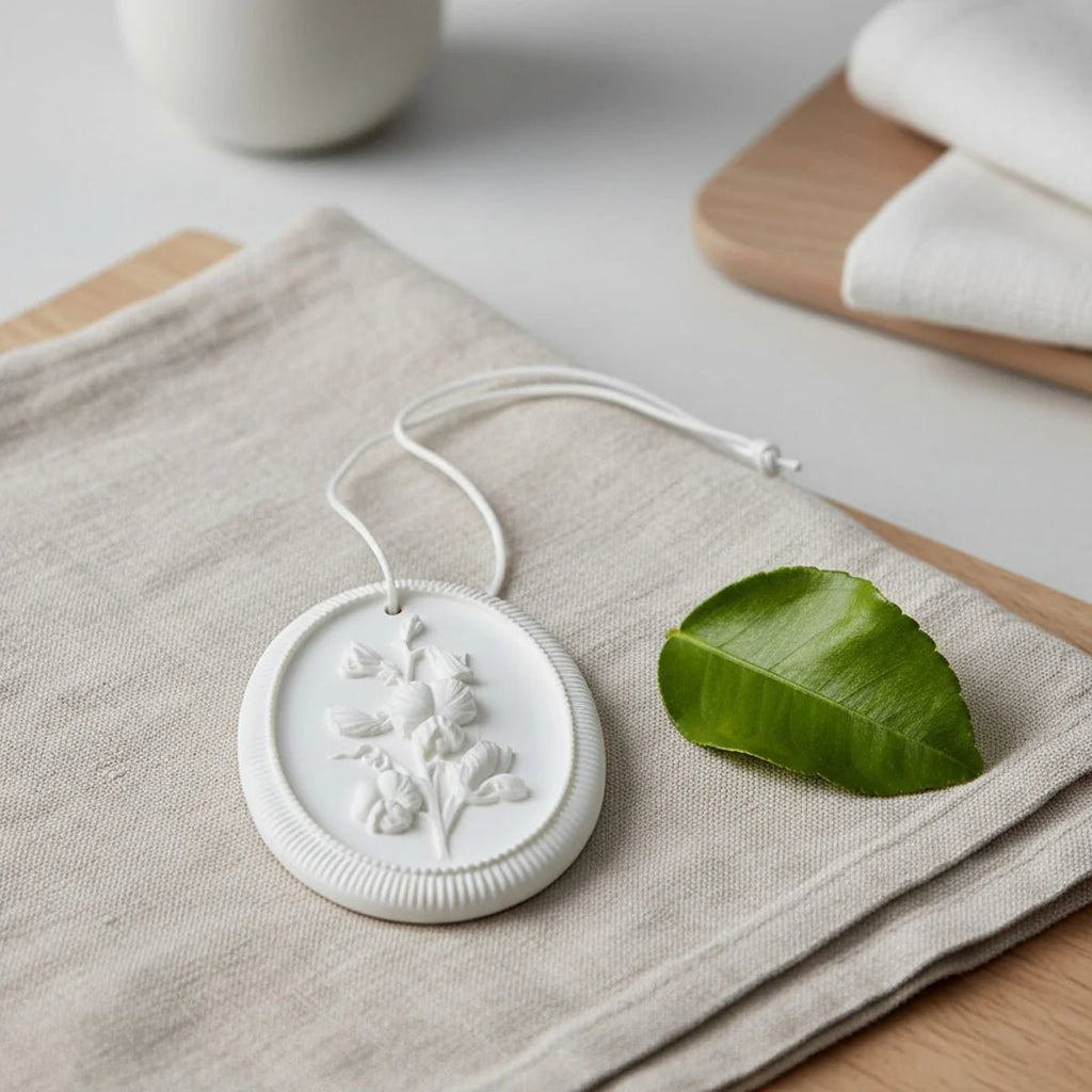 Scented Clay Diffuser - Pomegranate or Orange & Bay - Distinctly Living