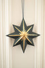 Screen Printed Blue Star Decoration - Distinctly Living